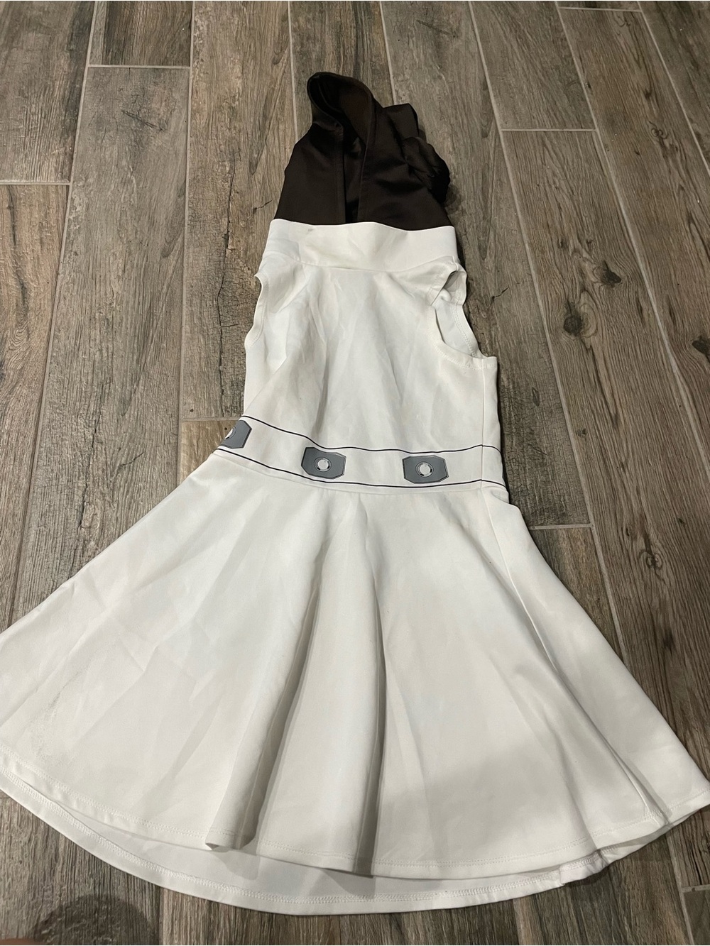 Star Wars Princess Leia dress w buns hoodie
